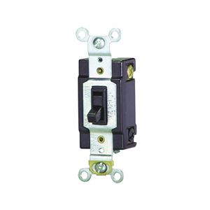 Eaton Wiring Devices WD1242-7B-BOX Toggle Switch, 15 A, 120 V, Push-In Terminal, Polycarbonate Housing Material