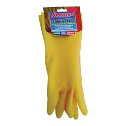 Spontex 19443 Protective Gloves, L, 13 in L, Gauntlet Cuff, Rubber 