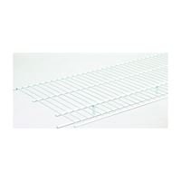 ClosetMaid 1361 Wire Shelf, 60 lb, 1-Level, 12 in L, 72 in W, Steel, White 6 Pack 