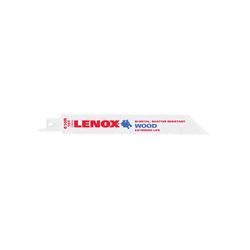 Lenox 20562610R Reciprocating Saw Blade, 3/4 in W, 6 in L, 10 TPI, Cobalt/Steel Cutting Edge 