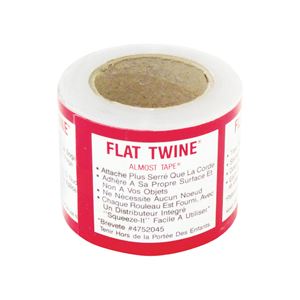 Flat Twine FST11 Stretch Film, 178 ft L, 2 in W, Clear