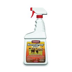 Gordons 9671112 Horse and Pony Insect Spray, Liquid, Amber, Perfumed, 1 qt 