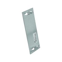 MiTek PL Series PL4 Protection Plate, 5 in L, 2 in W, 1/16 in Thick, Galvanized Steel 100 Pack 