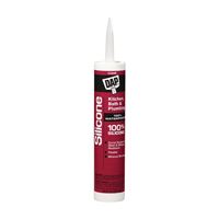 DAP 08648 Sealant, Clear, 24 hr Curing, -40 to 400 deg F, 10.1 oz Tube, Pack of 12 