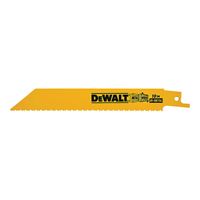 DeWALT DW4806 Reciprocating Saw Blade, 3/4 in W, 6 in L, 10 TPI 