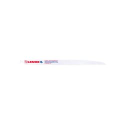 Lenox 20583110R Reciprocating Saw Blade, 3/4 in W, 12 in L, 10/14 TPI 