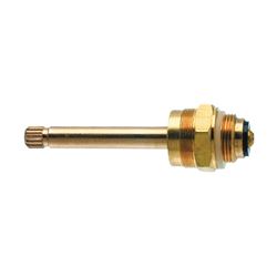 Danco 15525B Faucet Stem, Brass, 3-21/32 in L, For: Indiana Brass Two Handle Bath Faucets 