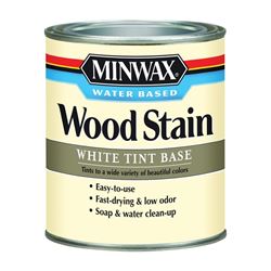 Minwax 618064444 Wood Stain, White, Liquid, 1 qt, Can 
