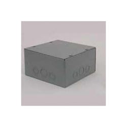 Raco SC080804RC Pull Box Enclosure, 1-Gang, Steel, Enamel-Coated, Surface 