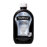 Tarn-X TX-6 Tarnish Remover, 12 oz Bottle, Liquid, Slightly Acidic, Crystal Water White 