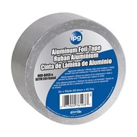 IPG 9202-B Foil Tape with Liner, 50 yd L, 2 in W, Aluminum Backing 