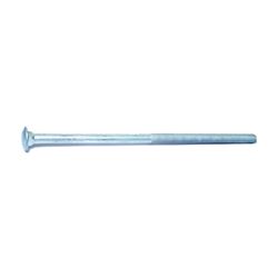 Midwest Fastener 05533 Carriage Bolt, 1/2-13 in Thread, NC Thread, 12 in OAL, 2 Grade 