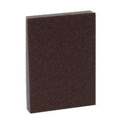 3M Pro-Pad 07059 Sanding Sponge, 4 in L, 2-7/8 in W, 100 Grit 54 Pack 