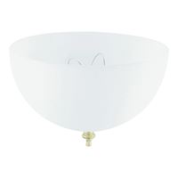 Westinghouse 8149400 Light Shade, Dome, Acrylic, White 