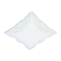 Westinghouse 8180000 Light Diffuser, Square, Glass, White, Pack of 10 