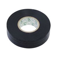 GB GTP-607 Electrical Tape, 60 ft L, 3/4 in W, PVC Backing, Black 10 Pack 