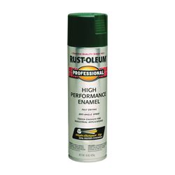 Rust-Oleum 7538838 Enamel Spray Paint, Gloss, Hunter Green, 15 oz, Can 
