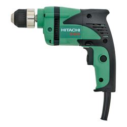 Metabo HPT D10VH2M Electric Drill, 7 A, 3/8 in Chuck, Keyless Chuck, 8 ft L Cord 