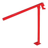 SpeeCo S16116000 T-Post Puller, Metal, Red, For: Chain, Handyman Jack, S-Hook and Tractor Bucket 