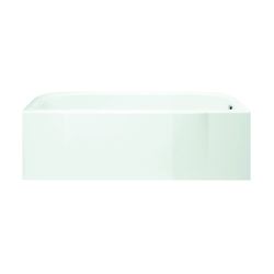 Sterling Accord Series 71141120-0 Bathtub, 34 gal Capacity, 60 in L, 30 in W, 18 in H, Alcove Installation, White 