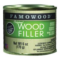 Famowood 36041106 Original Wood Filler, Liquid, Paste, Birch, 6 oz, Can 
