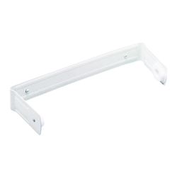 DECKO 48310 Paper Towel Holder, Steel, White, Chrome, Wall Mounting 