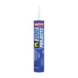 Loctite 1390602 Project Construction Adhesive, Off-White, 28 fl-oz Cartridge 12 Pack 