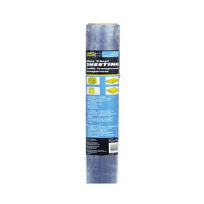 M-D 04770 Weatherstrip Sheeting, 25 ft L, 48 in W, Clear