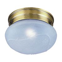Boston Harbor F14AB01-8063-3L Single Light Round Ceiling Fixture, 120 V, 60 W, 1-Lamp, A19 or CFL Lamp 