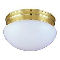 Boston Harbor F14BB02-8005-3L Two Light Round Ceiling Fixture, 120 V, 60 W, 2-Lamp, A19 or CFL Lamp 