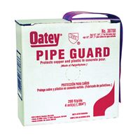 Oatey 38708 Pipe Guard, Polyethylene, Red, Non-Code Installation 