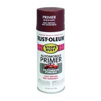 Rust-Oleum 2067830 Automotive Spray Primer, Red, 12 oz, Can 