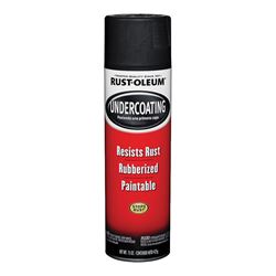 Rust-Oleum Automotive 248657 Undercoating Spray Paint, Black, 15 oz, Can 