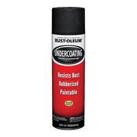 Rust-Oleum 248657 Undercoating Spray Paint, Black, 15 oz, Can 