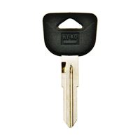 Hy-Ko 12005HD91 Automotive Key Blank, Brass/Plastic, Nickel, For: Honda Vehicle Locks, Pack of 5 