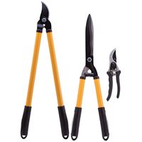 Landscapers Select GG-SET2 Pruner/Lopping Shear Set, 23 By-Pass Lopper: 1-1/4 8 By-Pass Pruner: 1/2 in Cutting Capacity, Pack of 6 