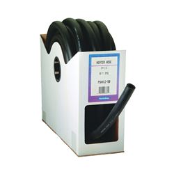 UDP T62004003/HH3450P Heater Hose, 50 ft L, 80 psi Pressure, Synthetic Rubber, Black 