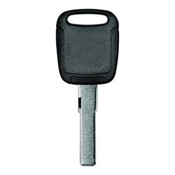 Hy-Ko 18VW300 Automotive Key Blank, Brass/Rubber, Nickel, For: Volkswagen Vehicle Locks 