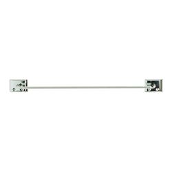 DECKO 38110 Towel Bar, 18 in L Rod, Steel, Chrome, Surface Mounting 