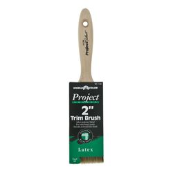 Linzer 1125-2 Paint Brush, 2 in W, 2-3/4 in L Bristle, Polyester Bristle, Varnish Handle 