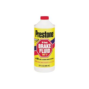 Prestone AS-401 Brake Fluid, 32 oz Bottle