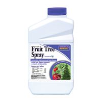 Bonide 203 Fruit Tree Spray, Liquid, Spray Application, 1 qt Bottle 