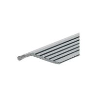 Frost King H113FS/3 Carpet Bar, 3 ft L, 1 in W, Fluted Surface, Aluminum, Silver, Satin 