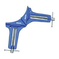 Irwin QUICK-GRIP 226200 Corner Clamp, 200 lb Clamping, 3 in Max Opening Size, 1-1/4 in D Throat, Metal Body 