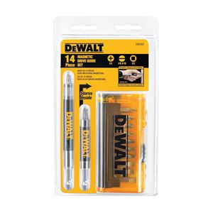DeWALT DW2097CS Drive Guide Set, 14-Piece, Low Carbon Steel, Pack of 5