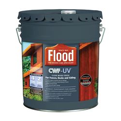 Flood FLD521-05 Wood Finish, Redwood, Liquid, 5 gal 