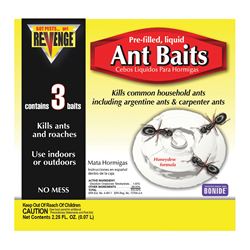 Bonide 45100 Ant Bait, Liquid, Sweet, 0.75 oz, Pack of 12 