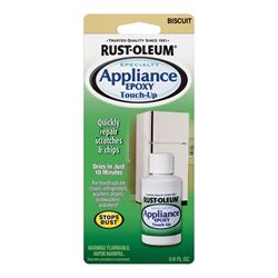 Rust-Oleum 203002 Appliance Touch Up Paint, Solvent-Like, Biscuit, 0.6 oz, Bottle 