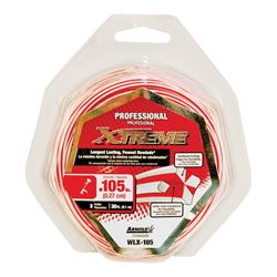 Arnold Xtreme Professional WLX-105 Trimmer Line, 0.105 in Dia, 30 ft L, Monofilament 