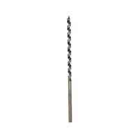 Irwin 49904 Power Drill Auger Bit, 1/4 in Dia, 7-1/2 in OAL, Solid Center Flute, 1-Flute, 7/32 in Dia Shank, Hex Shank 